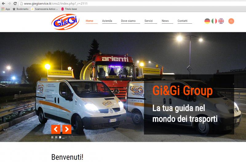 Nuovo sito web